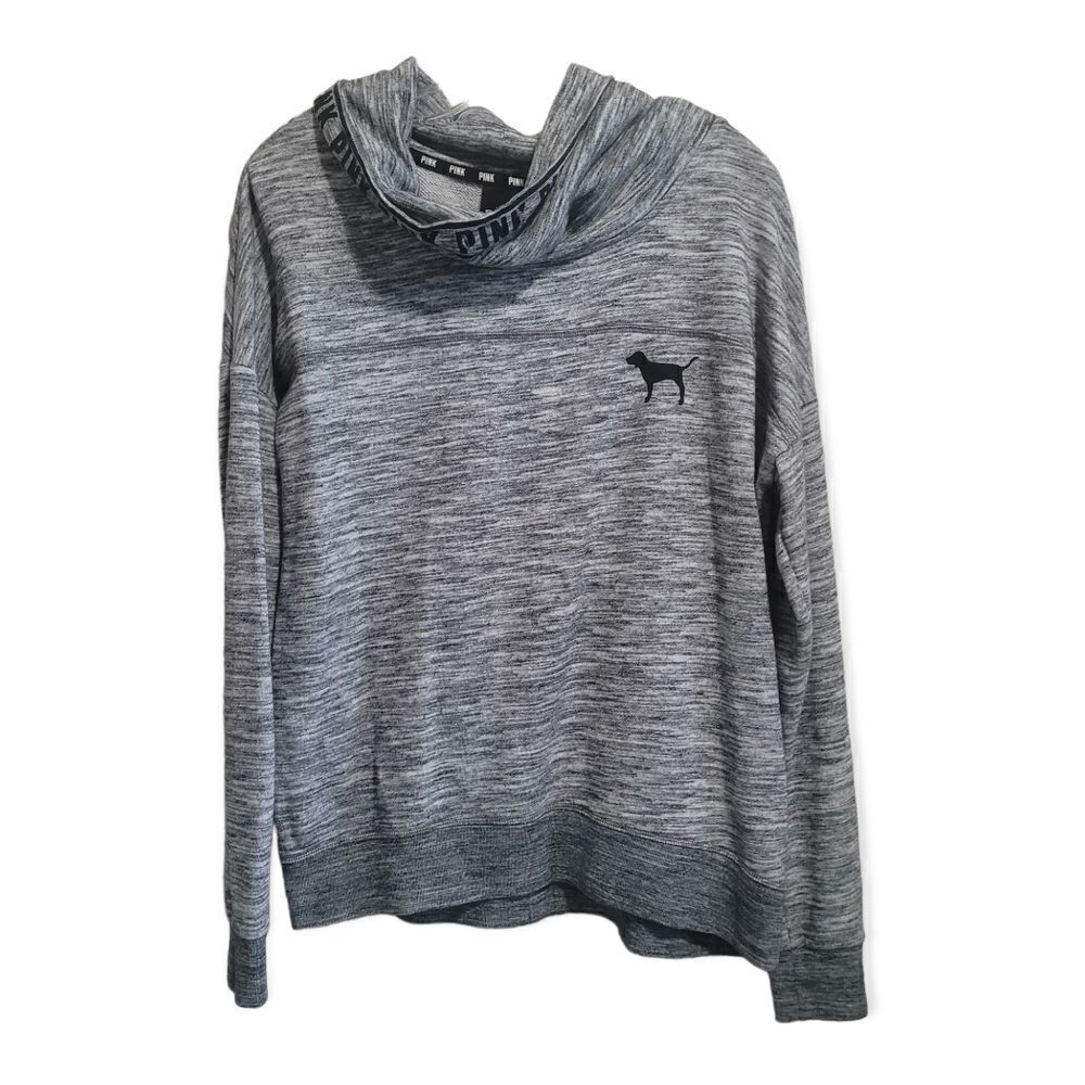 PINK cowl neck sweatshirt